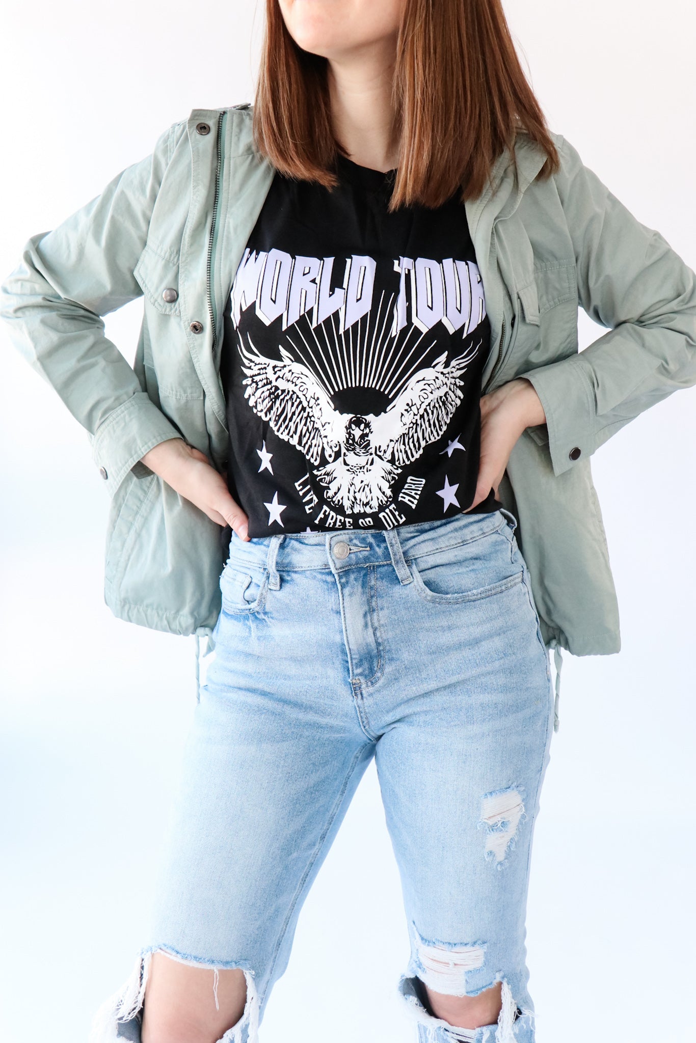 VINTAGE WORLD TOUR TEE