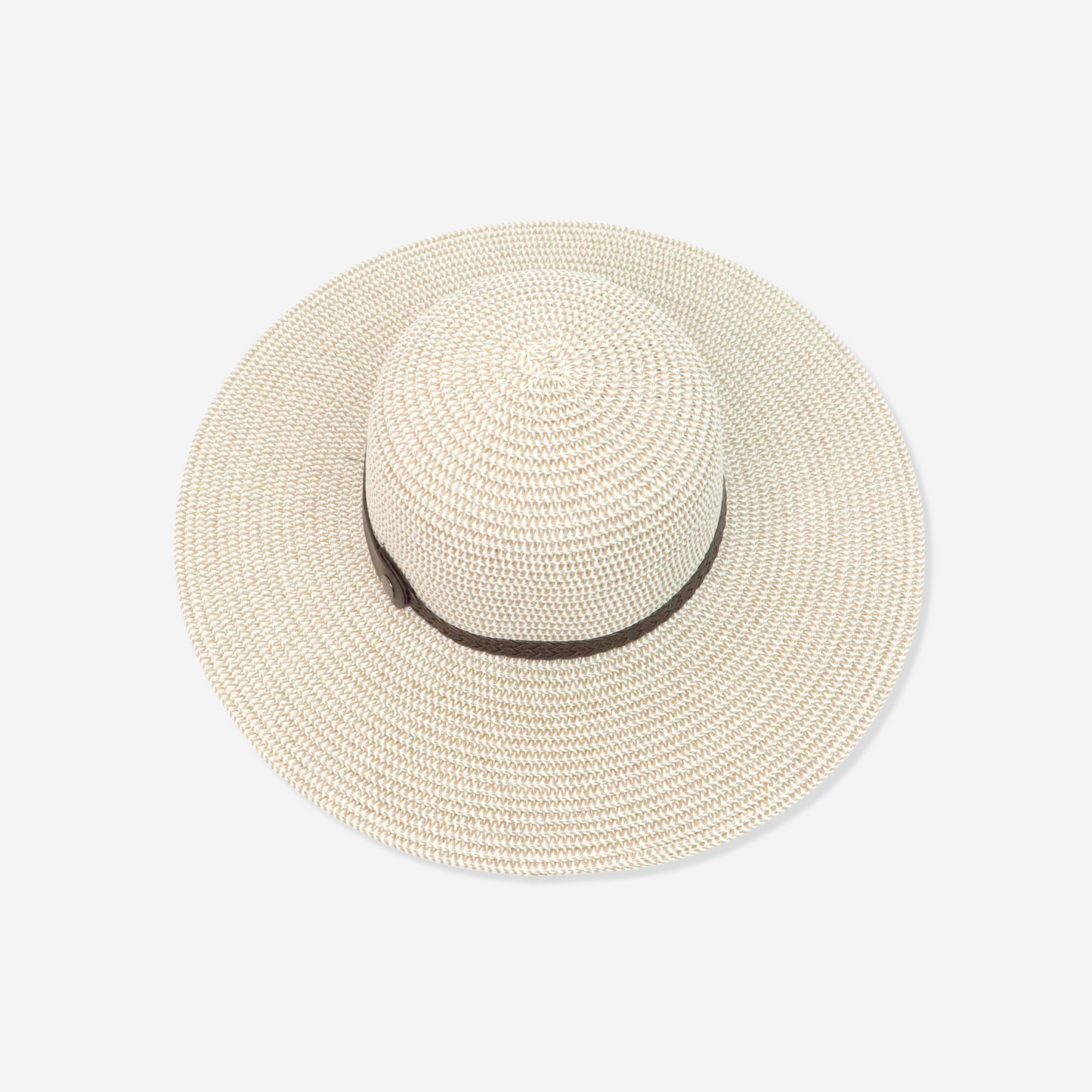 TAN WIDE BRIM HAT